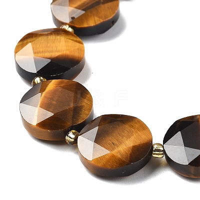 Natural Tiger Eye Beads Strands G-C116-A162-03-1