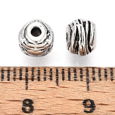 Tibetan Style Alloy Beads TIBE-N013-12AS-1
