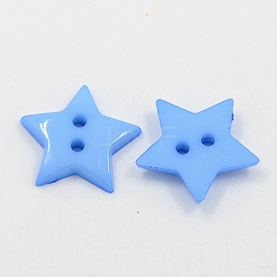 Acrylic Sewing Buttons BUTT-E070-A-M-1