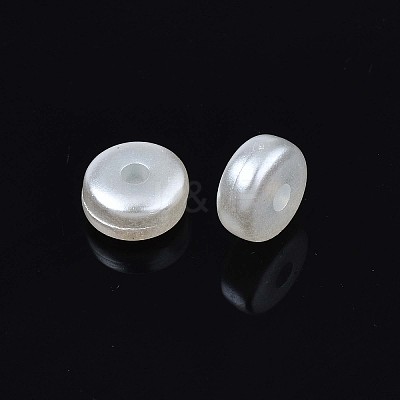 ABS Plastic Imitation Pearl Beads X-OACR-N008-109-1