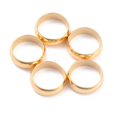 Rack Plating Brass Spacer Beads KK-O139-16G-G-1
