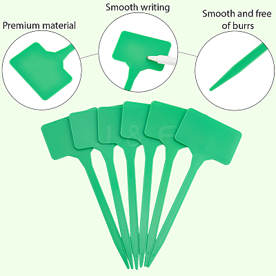 50Pcs Plastic Plant Labels FIND-SP0005-64D-1