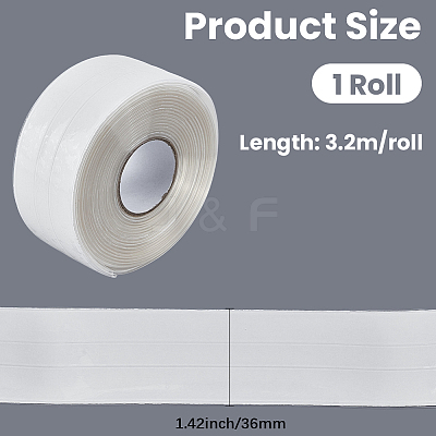 3.2M Waterproof PVC Self Adhesive Stickers Put up a Window Sill DIY-GF0013-23B-1