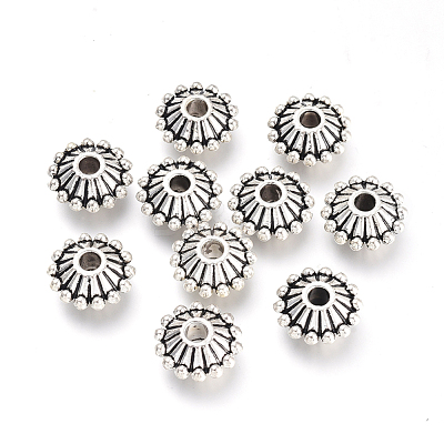 Tibetan Style Alloy Beads PALLOY-I181-057AS-1