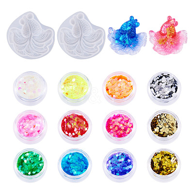 Fish DIY Silicone Molds DIY-TA0011-28C-1