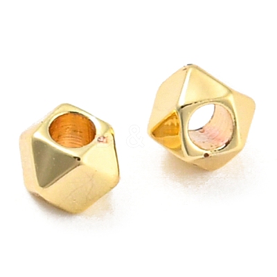 Brass Beads KK-E046-63G-01-1