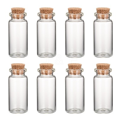 Glass Jar Bead Containers X-CON-Q005-1