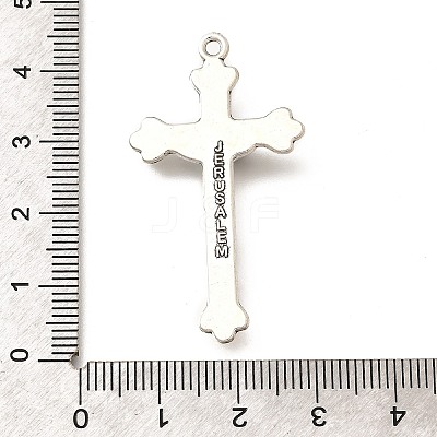 Tibetan Style Alloy Pendants PALLOY-D291-17AS-06-1