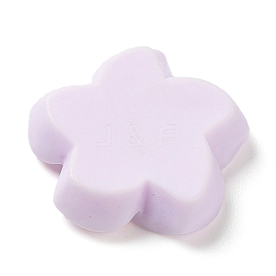 Opaque Resin Cabochons RESI-G068-02E-1