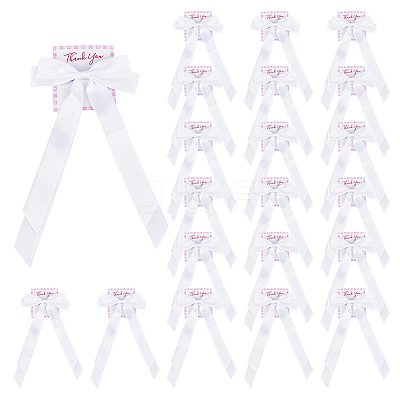 20Pcs Polyester Alligator Hair Clips AJEW-PH0008-59A-1