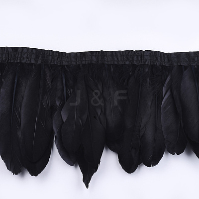 Goose Feather Fringe Trimming FIND-T037-05A-1