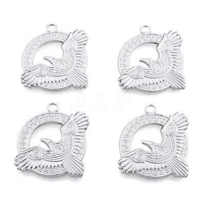 Non-Tarnish 201 Stainless Steel Pendants STAS-N098-268P-1