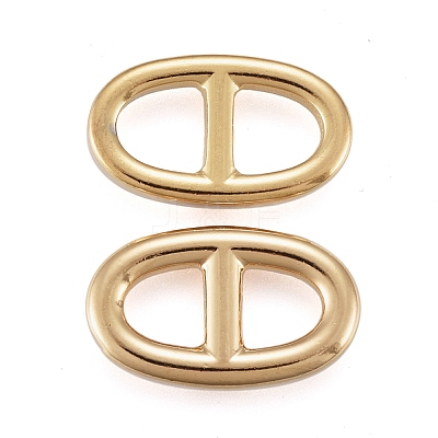 Ion Plating(IP) Stainless Steel Connector Charms X-STAS-F247-03-G-1