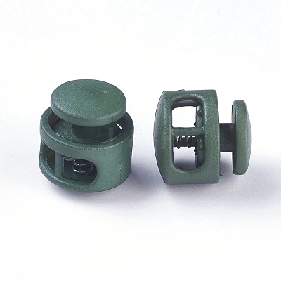 Plastic Spring Cord Locks FIND-WH0039-01J-1