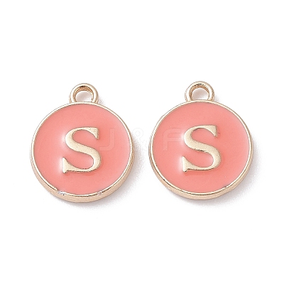 (Defective Closeout Sale Border damaged) Golden Plated Alloy Enamel Charms ENAM-XCP0001-20S-1