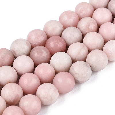 Natural Pink Opal Beads Strands G-N367-01C-01-1