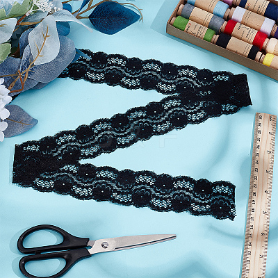 10 Yards Polyester Lace Trim OCOR-HY0001-21-1