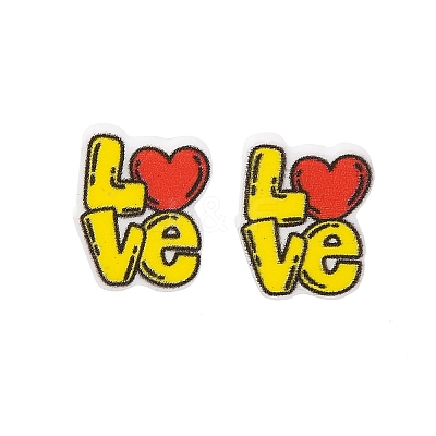 Wood Stud Earrings EJEW-M063-01B-1