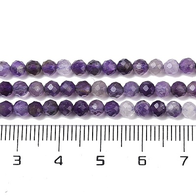 Natural Amethyst Beads Strands X-G-A252-A03-01-1