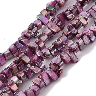 Natural Freshwater Shell Beads Strands BSHE-H018-07F-1