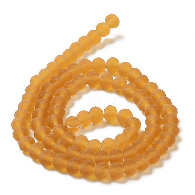 Transparent Glass Beads Strands EGLA-A034-T6mm-MD04-1