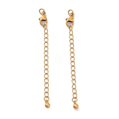 925 Sterling Silver Chain Extenders STER-D036-43AG-1