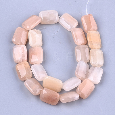 Natural Pink Aventurine Beads Strands G-T121-15A-1