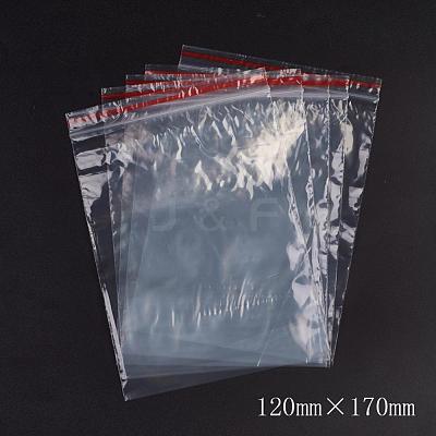 Plastic Resealable Packaging Bags OPP-G001-A-12x17cm-1