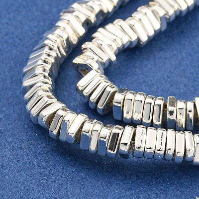 Electroplated Synthetic Non-magnetic Hematite Beads Strands G-C136-B01-04-1