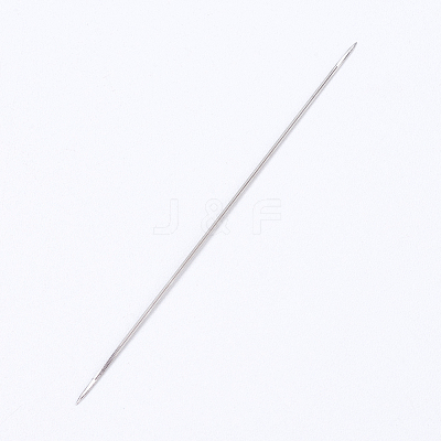 Iron Open Beading Needle IFIN-P036-01C-1