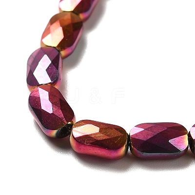 Electroplate Glass Beads Strands X-EGLA-F150-FP01-1