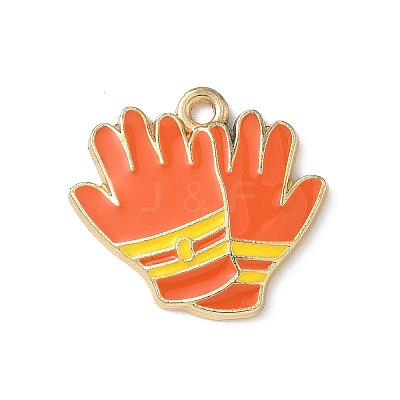 Alloy Enamel Pendants FIND-C074-01H-02-1