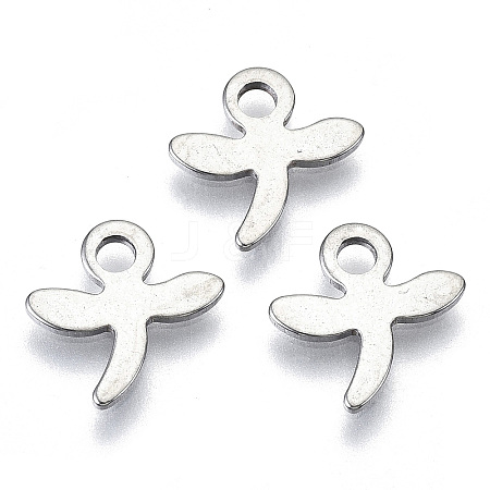 Non-Tarnish 201 Stainless Steel Charms STAS-R116-093-1