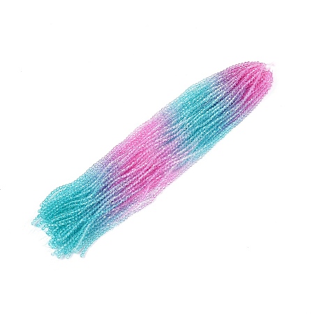 Gradient Color Baking Painted Glass Bead Strands DGLA-A039-T4mm-A05-1