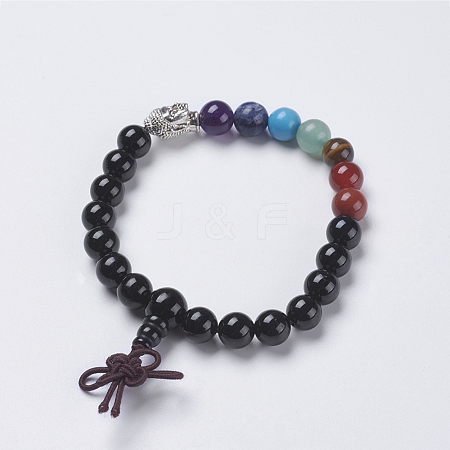 Chakra Jewelry BJEW-K200-02-10AS-1