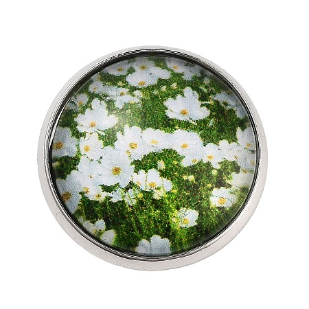 Round Glass Brooches LS-JEWB-A022-02D-1