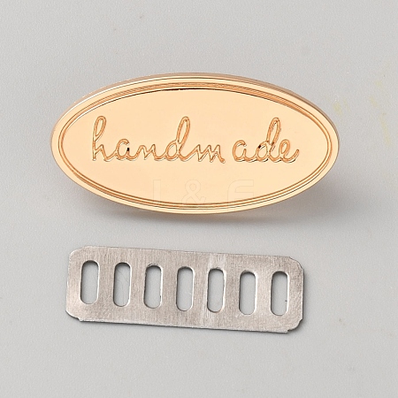 Iron Decorative Buckles IFIN-WH0816-005G-1