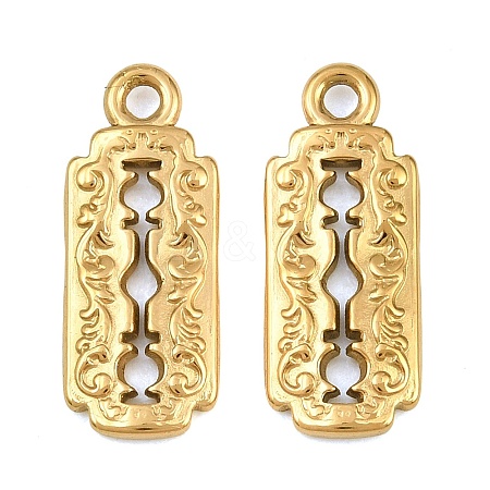304 Stainless Steel Pendants SA-CBA1839-03G-1