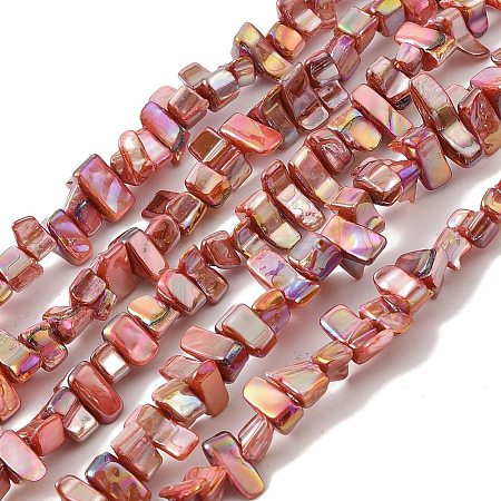Natural Freshwater Shell Beads Strands BSHE-H018-07B-1