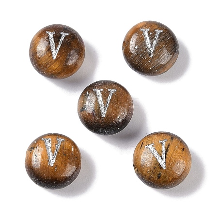 Natural Tiger Eye Beads G-L524-20V-02-1