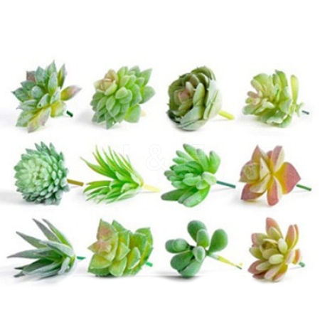 PVC Artificial Succulent Plant PW-WGE7F6E-08-1