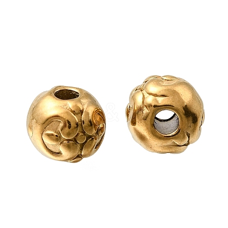 304 Stainless Steel Beads STAS-L315-062B-G-1