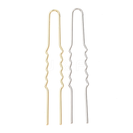 Brass Hair Fork Findings KK-H298-01A-1
