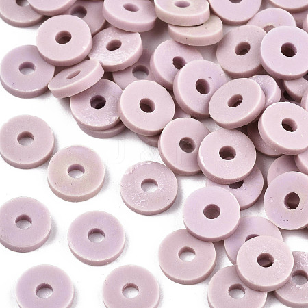 Handmade Polymer Clay Beads CLAY-Q251-8.0mm-87-1