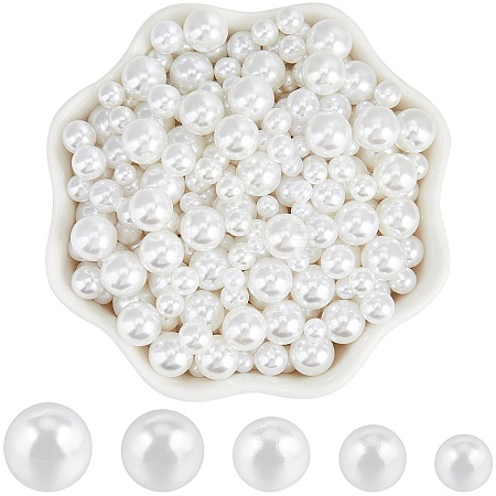 Imitation Pearl Acrylic Beads OACR-SC0001-61B-1
