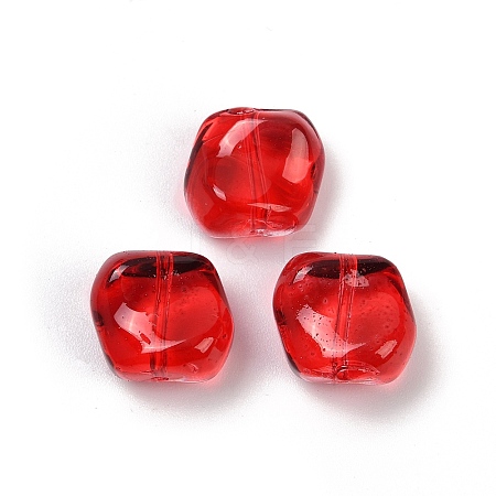 Transparent Glass Beads DGLA-E004-08C-1