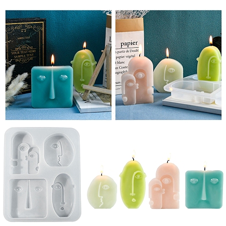 DIY Silicone Statue Candle Molds DIY-Q035-04-1