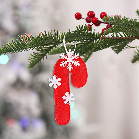 Christmas Non-woven Fabrics Pendant Decorations PW-WGFA466-02-1