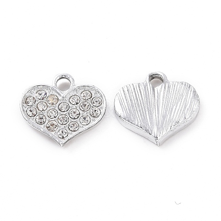 Alloy Crystal Rhinestone Charms ALRI-C008-28P-1