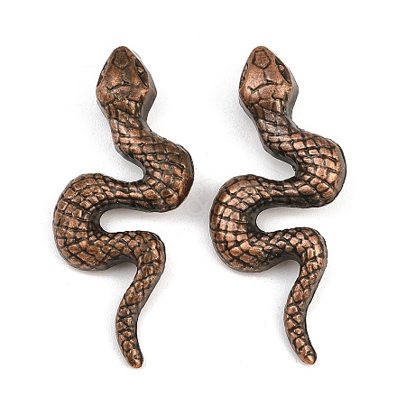 Tibetan Style Alloy Big Pendants AL-CBA2376-33R-1